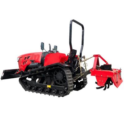 China China Crawler Performance Tractor Mini Rotavator Agriculture Efficient Rotary Loader Garden Diesel Small Plow Farm Tractors Tiller Tiller for sale