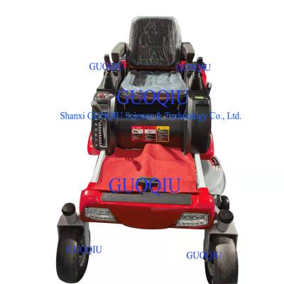 China Electric Ride On Lawn Mower 48v Battery 100cm Cutting Width Riding Mowers USGUOQIU-AL4030 for sale