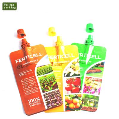 China Disposable spout pouch bag with spout plastic bag for drinking juice for sale