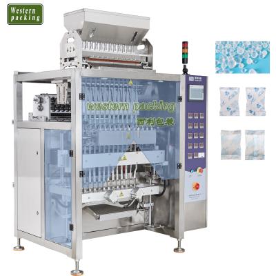 China Multi Food Lanes Stick Bag Sugar Salt /desiccant Packing Machine for sale