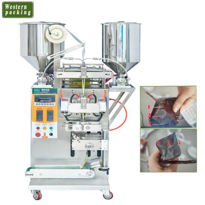 China Food Dexe Hair Color Shampoo Sachets Packing Machine for sale