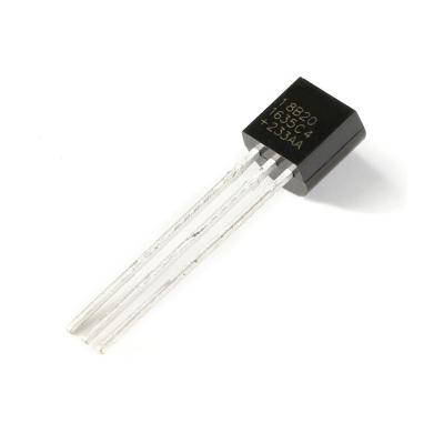 China Standard (Electronic Components)Integrated Circuits Temperature sensor chip TO92 DS18B20 DS18B20+ for sale