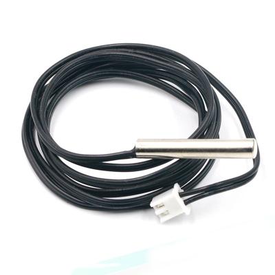 China NTC thermistor 1% 10K temperature sensor B value 3950 refrigeration air conditioner refrigerator probe 1m 28096 for sale