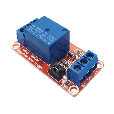 China 1 Channel 5V Relay Module Board Shield with Optocoupler Support High and Low Level 7113 for sale