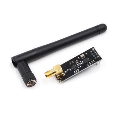 China NRF24L01+PA+LNA Wireless Transceiver RF Transceiver Module 2.4G 1100m with Antenna 3070 for sale