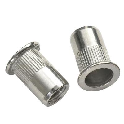 China SS304 SS316 Stainless Steel Round Rivet Nut M5 M6 M8 for sale