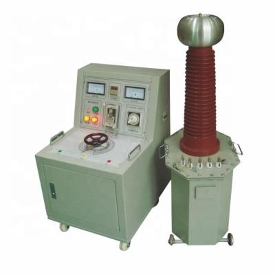 China Best Manufacturer High Voltage Oil Immersed Light Type Testing Machine Transformer DC Hipot Tester 6050VA for sale