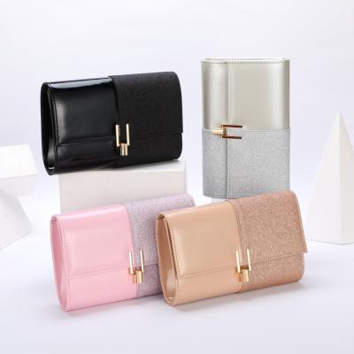 China Sequin Net Border Net Thoughtful Craft Celebrity Lady Dinner Bag PU Source Handheld Wedding Bag for sale