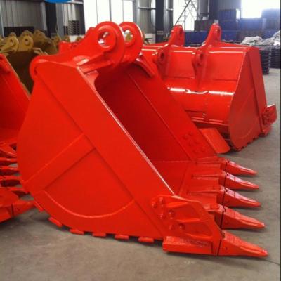 China Machinery Repairs Workshop Excavator Strong BUCKET ROCK BUCKET Used For EX200 1.0 CBM for sale