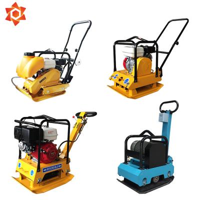 China Building material stores factory direct sales high quality efficiency vibration plate compactor diesel electric bidirectional machinery for sale