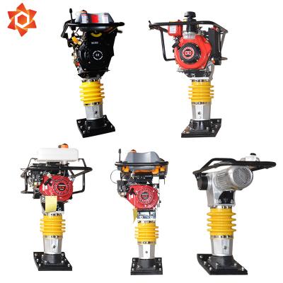 China Building Material Shops Tamping Rammer Gasoline Vibration Diesel Tamping Rammer For Road Roller for sale