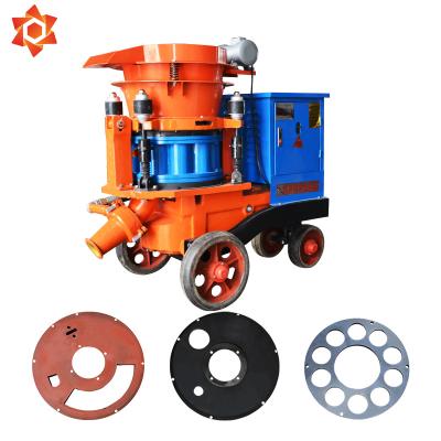 China Shotcrete machine parts factory supply antifray rubber sealing plate used to wet or dry shotcrete machine spare parts for sale