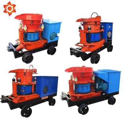 China Gunite dry concrete machine portable design water mixing shotcrete machine with anti-explosion for sale