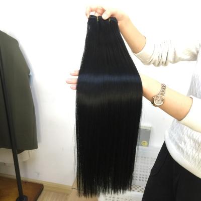 China Uhair Silky Straight Wave Pre Bonded Me Tip Hair Extension For Women Remy Human Hair Piece Invisible Keratin Glue In Hair Fusion Stick Tip for sale