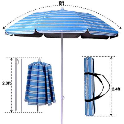 China Minimalist Easy Carry Beach Folded Umbrella Portable Outdoor UV Folding Sun Block Beach Parasol Beach Umbrellas 3 Smallest for sale