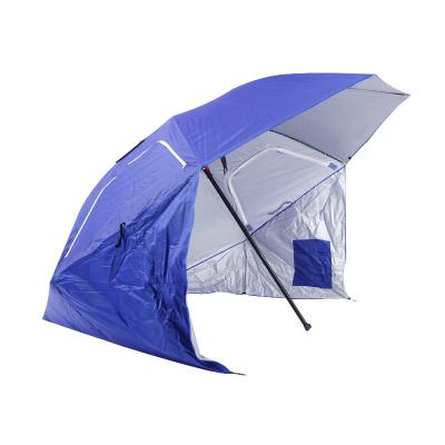 China Extended Type Fantastic Sun Portable Large Family Outdoor Camping With Window Sun Shelter Beach Fishing Umbrella Tent for sale