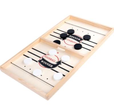 China Parent-child Board Game Catapult Doubles Table Game Durable Small Size Wooden Interactive Game Chess for sale