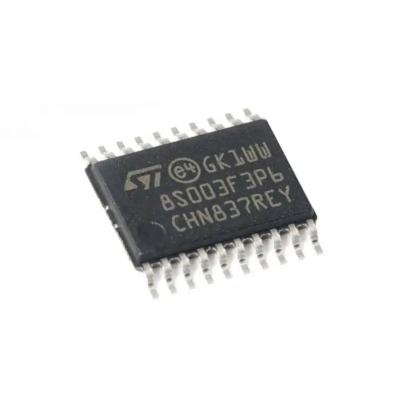 China MCU online integrated circuits STM8S003F3P6 new original NS standard 5.5V TSSOP-20 16mhz of standard microcontroller electronic components for sale