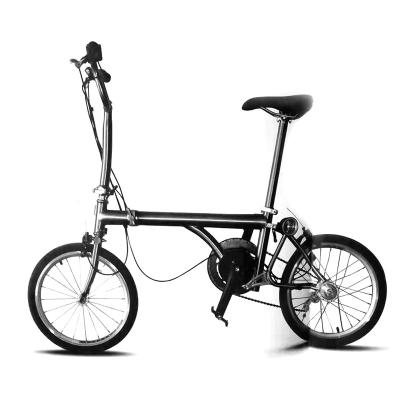 China Titanium 16 inch E bike titanium electric bicycle, china made electric folding bicycle for sale