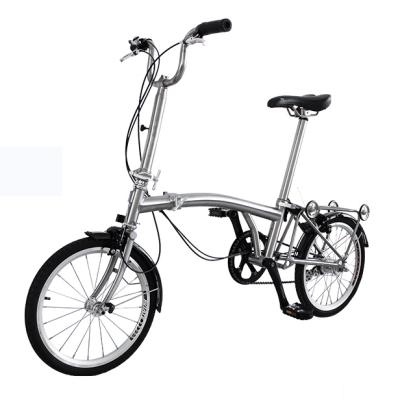 China New Design Gr9 Titanium Alloy Folding Bike Titanium 20