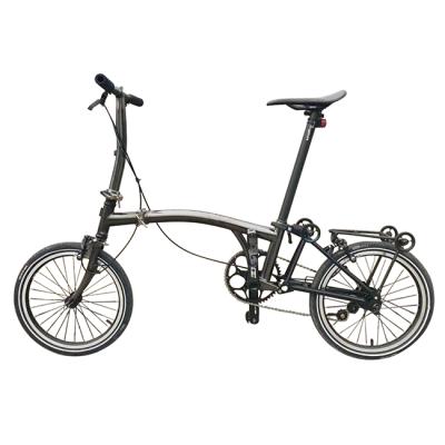 China Rechargeable Travel Gr9 Titanium Alloy Folding Bike 16' for sale