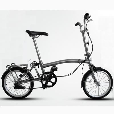 China Gr9 Titanium Travel Folding Bike 16