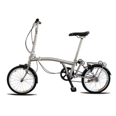 China Factory Supply Titanium Folding Bike 20 Speed ​​6 Inches for sale