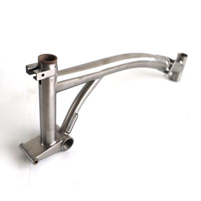 China Foldable Folding Bicycle Parts Titanium Bike Frames Folding Bike Frame 16