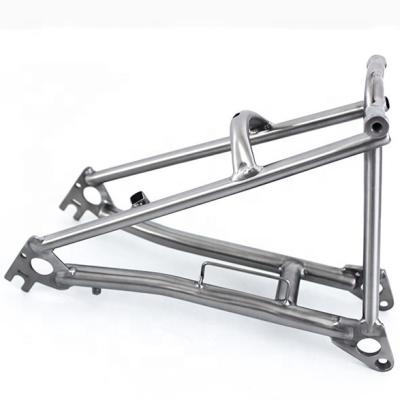 China Wholesale Bike Folding Bike Parts Bike Rear Fork Titanium Bike Fork Titanium Rear Triangle for sale