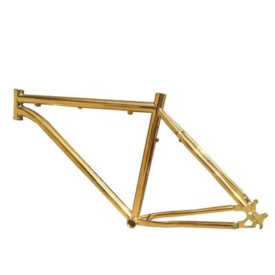 China Gr9 Mountain Bikes Titanium Bicycle Frame Mountain Bike Frameset Hardtail Mtb Frame for sale