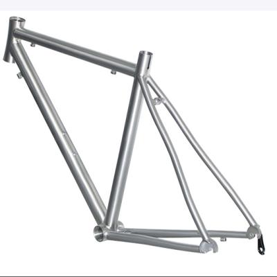 China Road Bikes Removable Derailleur Hanger Road Bike Frame 700c Titanium Bicycle Frame for sale