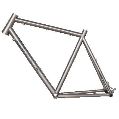 China Road Bikes Hot Sale 700C Titanium Racing Road Bike Frame for sale