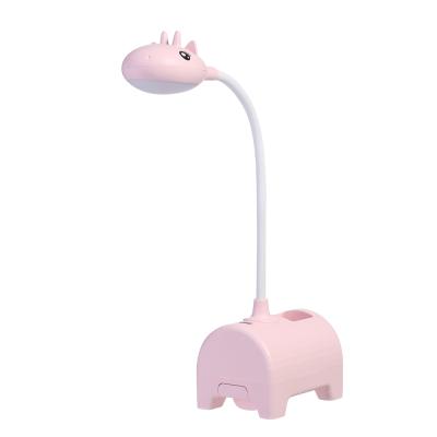 China New Style Kids Stationery Gift Office Study Residential Multifunctional Portable Bedside Reading Lamp Rechargeable Led Table Lamp for sale