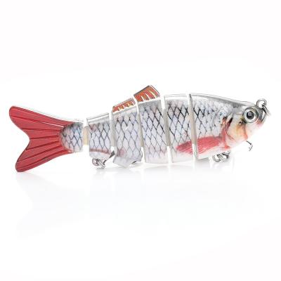 China Outdoor High Quality Fishing Activity 3D Eyes Wobbler Fish Insect Lure Fishing Lure PESCA Artificial Multi Joint Isca Lure 17.5g Primer 10cm Swimbait Isca for sale