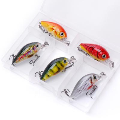 China Newcomer Outdoor Topwater Crankbait OEM/ODM Swimbait Mini Hard Fishing Activity Fishing Lure 3.6cm 3.6g for Fishing PESCA for sale