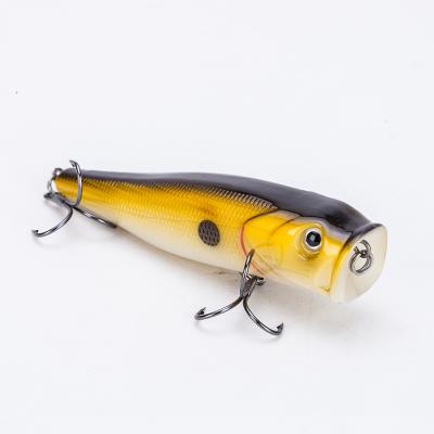 China ABS Hard Plastic Fishing Mini Popper Minnow Hard Lure and Spinner Spoon with VMC Hook for sale