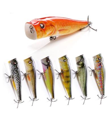 China Durable Big Lie Artificial Snaps Baits 8.5cm Big Mouth 13.5g Snap Lures Big Splash Trolling Lure Fishing Lures for sale