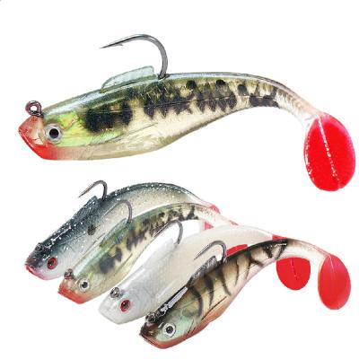 China Fish Lead Head Bait Fishing Lure Soft Baits Artificial Worm Lure Wobblers Fishing Tackle Lures for sale