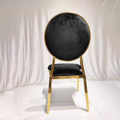 China Modern Cheap Portable Unique Event Chair Gold New Design Stainless Steel Bar Chairs For Events Hotel Wedding for sale