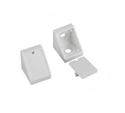 China Plastic cabinet corner bracket furniture corner brace corner connecting for sale