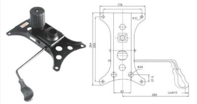 China Swivel Chair Mechanism for executive chair 	furniture Chair Parts for sale