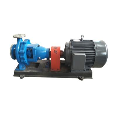 China Biofuel Industry IH Single Stage Single Suction Centrifuge Stainless Steel Chemical Pump for sale