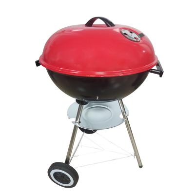 China Piezoelectric Ignition Increasing Cooking Accessories Outdoor Portable Single Kamado Charcoal Round Apple Stove BBQ Grill Stove Wild BBQ Stove for sale