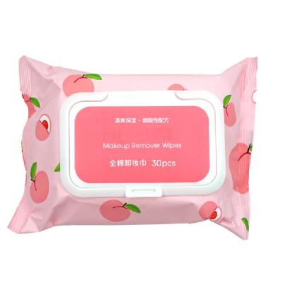 China Large Custom Disposable Nonwoven Facial Cleansing Cotton Water Hand Cleaning Cloths Alcohol Free Adults for sale