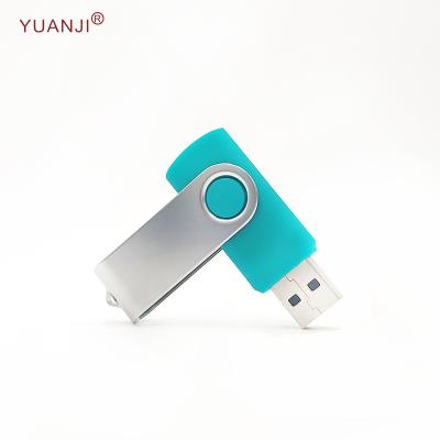 China ABS Plastics +Metal Swivel USB 2.0 Pendrive 8GB 16GB USB Flash Drive With Customized Logo for sale