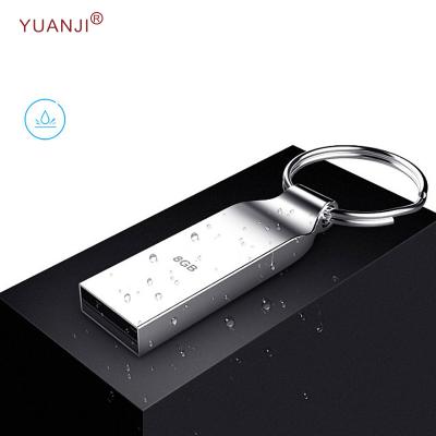 China Free Sample Newest Metal Metal USB Flash Drive With Plastic Box for sale