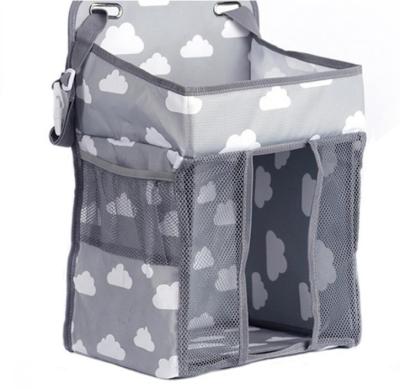 China Polyester Baby Crib Hanging Bag Toy Storage for sale