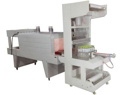 China Machine Set Bottle Packing Semi Automatic Sleeve Bag Tunnel Shrink Wrapping Machine for sale