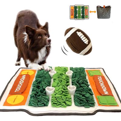 China Breathable Pet Sniffle Anti Slip Slow Interactive Toy Durable Washable Sniff Mat Training Mat Dog Driver Factory Wholesale for sale