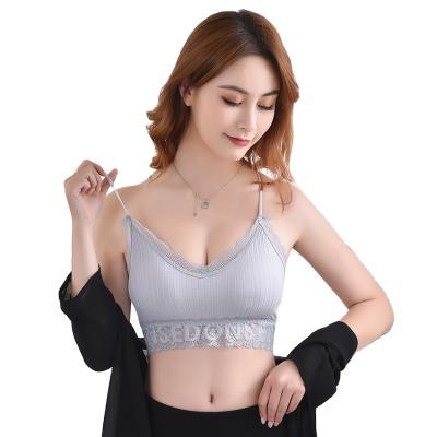 China Beauty QUICK DRY back sexy women's underwear lace pump bra and panties sets bra female embroidery lingerie sports bra for sale